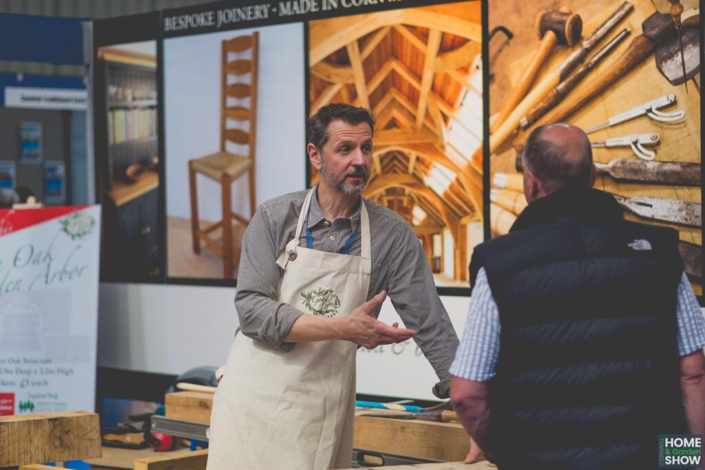 timber and furniture solutions at cornwall home and garden show